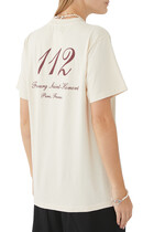 Sporty & Rich x Le Bristol Paris Faubourg Cotton T-Shirt